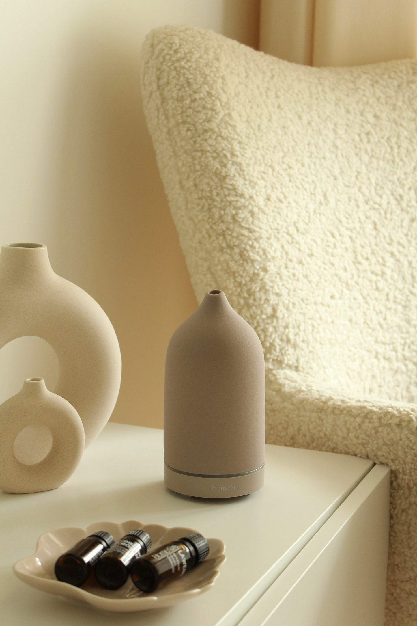 PURE BEIGE | aroma difuzér | keramický
